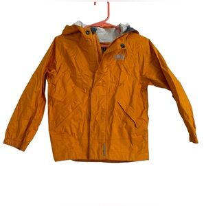 REI Kids Orange Hooded Raincoat